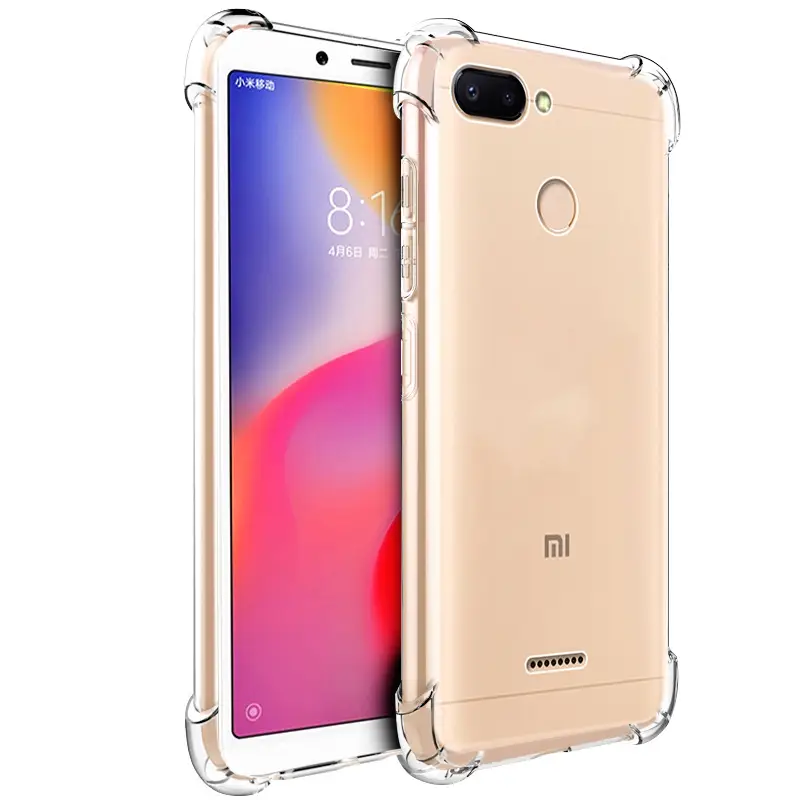 Redmi Phone Case with Transparent Airbag & 3 Camera Lens - Image 50