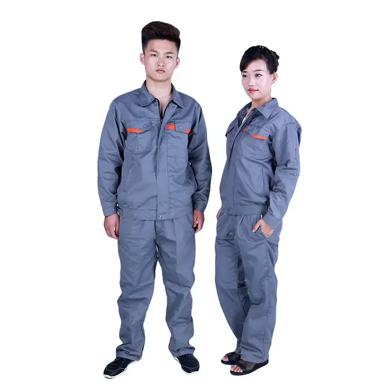 Dark Grey Auto Repair Work Suit for Men Women - Image 4