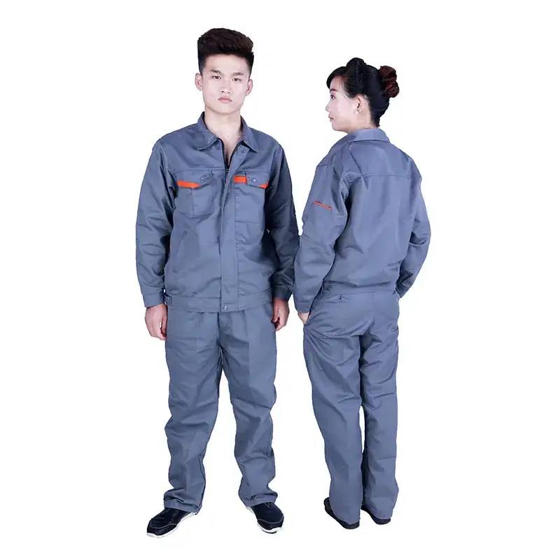 Dark Grey Auto Repair Work Suit for Men Women - Image 5