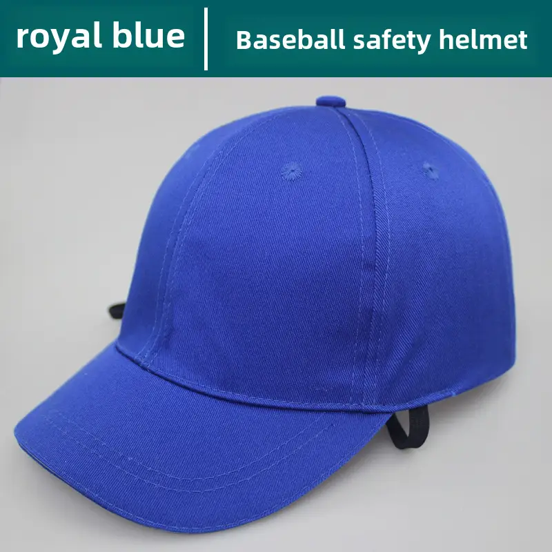 Red 6-Pore Baseball Safety Cap ABS Shell