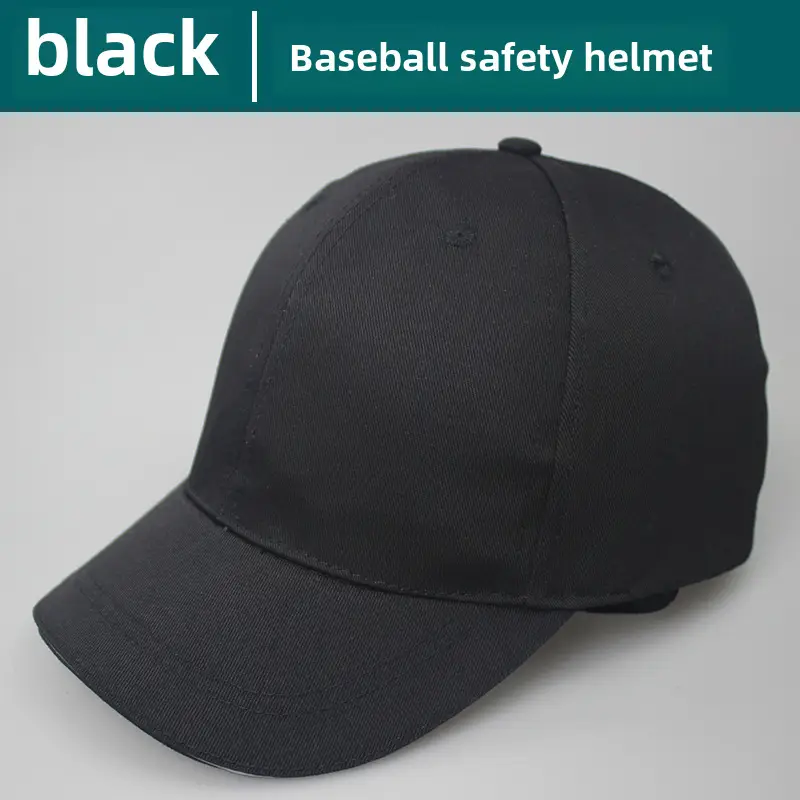 Red 6-Pore Baseball Safety Cap ABS Shell