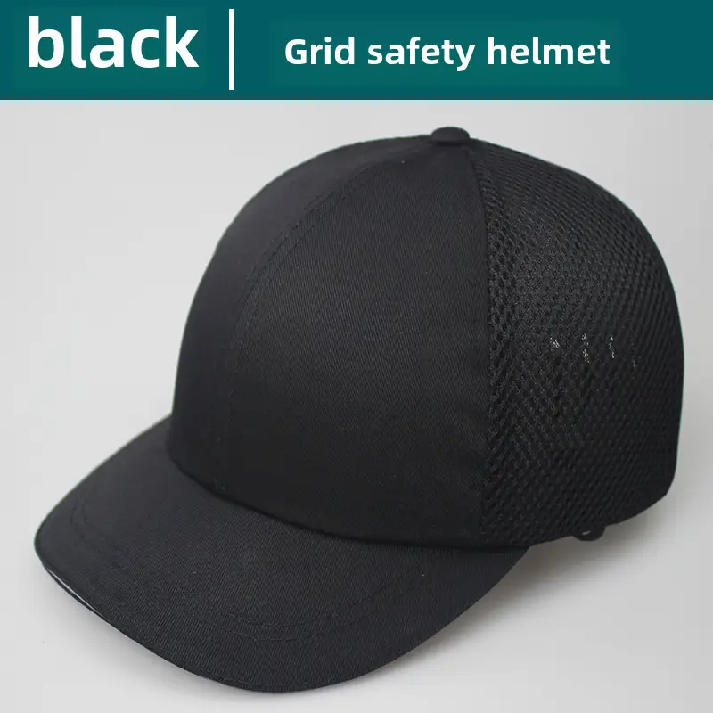 Red 6-Pore Baseball Safety Cap ABS Shell
