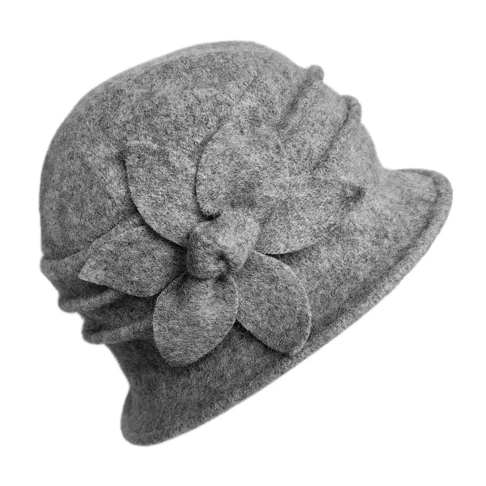 Purple Hexagonal Wool Top Hat for Women Winter - Image 7
