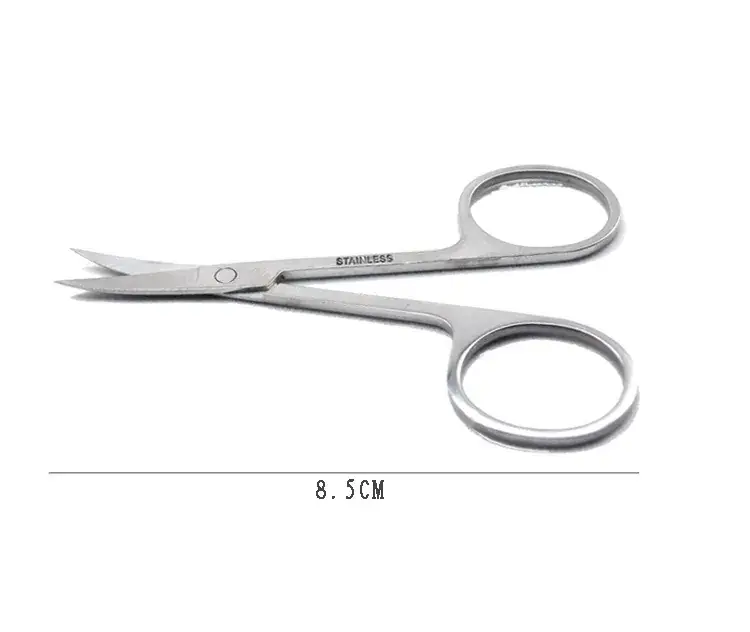 Stainless Steel Eyebrow Scissors Double Precision — feature 5