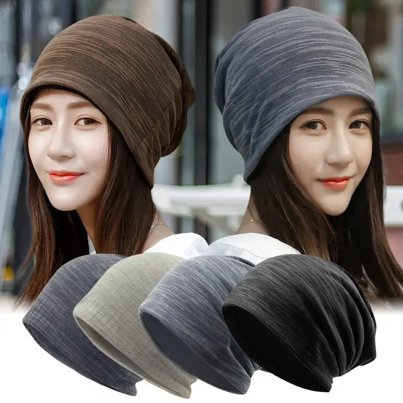 Korean Cotton Stack Cap for Men Women Windproof Outdoor - Image 11