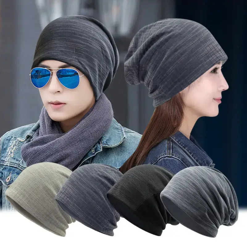 Korean Cotton Stack Cap for Men Women Windproof Outdoor - Image 12