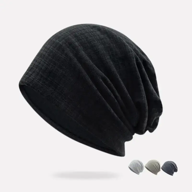 Korean Cotton Stack Cap for Men Women Windproof Outdoor - Image 14