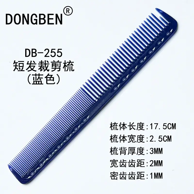 YSPUOK YS-339 Plastic Hair Cutting Comb Purple - Image 28