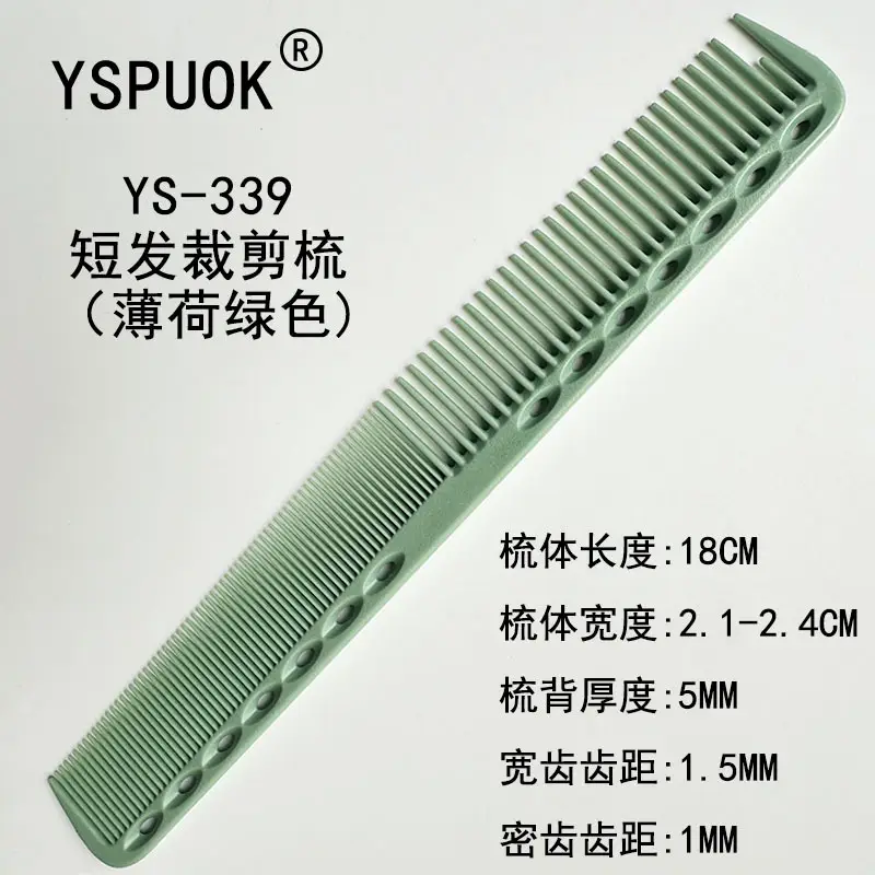 YSPUOK YS-339 Plastic Hair Cutting Comb Purple - Image 82