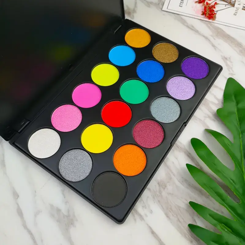 18-Color Children's Eyeshadow Palette Matte Earth-Tone - Image 4