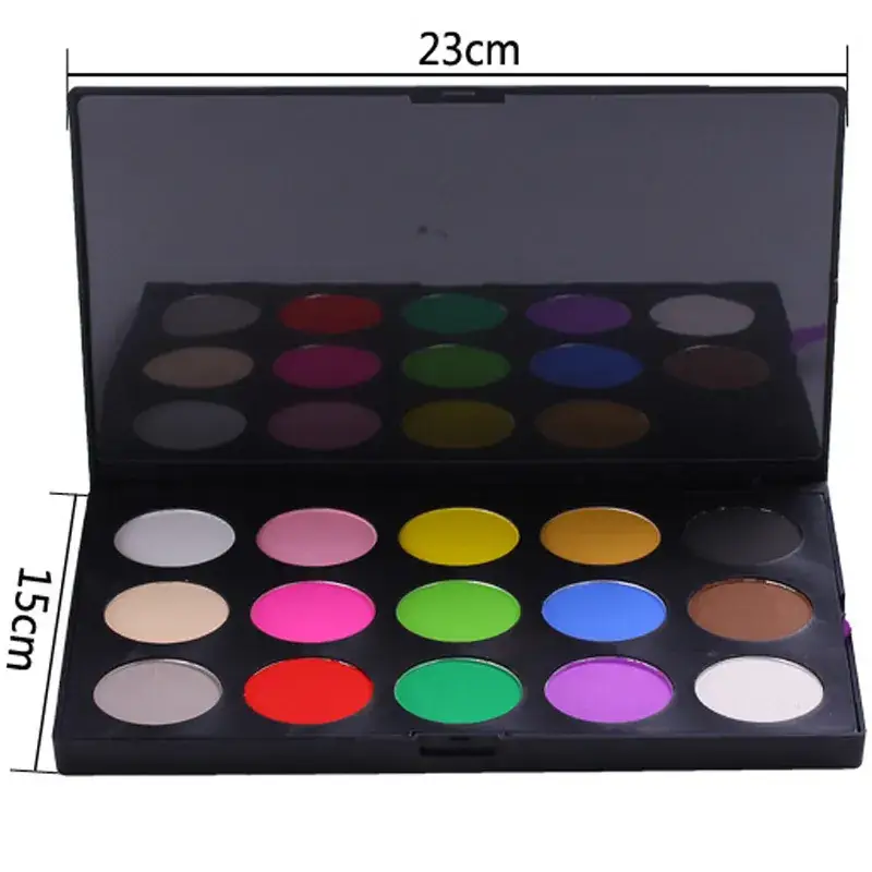 18-Color Children's Eyeshadow Palette Matte Earth-Tone - Image 5