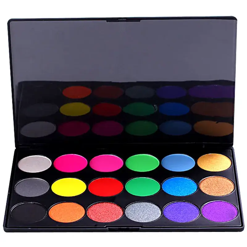 18-Color Children's Eyeshadow Palette Matte Earth-Tone - Image 6