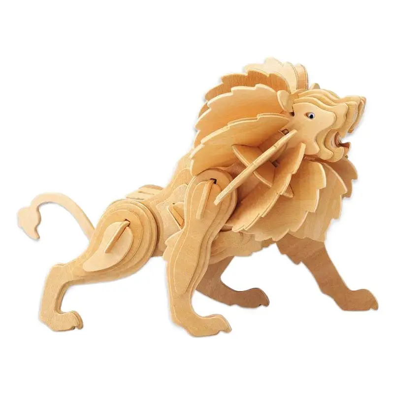 Wooden 3D Duck Puzzle Toy for Kids