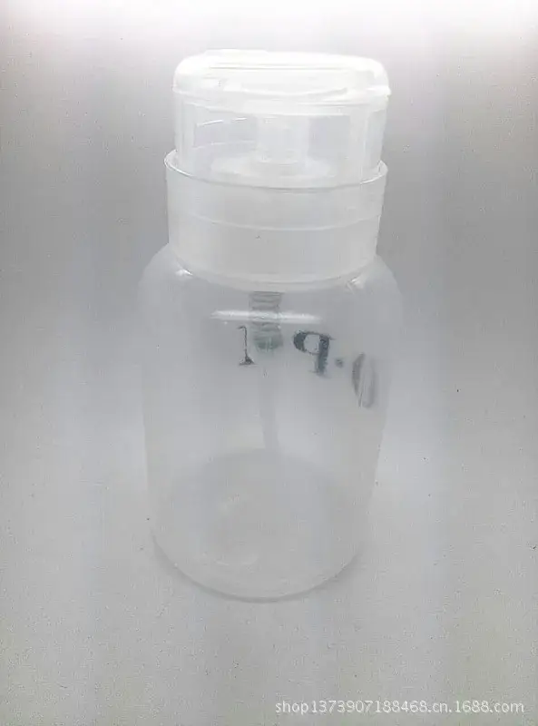 210ml Press Empty Nail Suction Bottle with Lock - Image 3