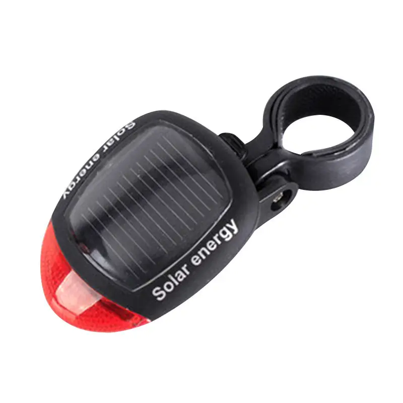 Cross-Border Solar Charging Bicycle Tail Light, No Battery Required, Mountain Bike Road Bike Led Warning Cycling Tail Light Sports Outdoor - Image 5