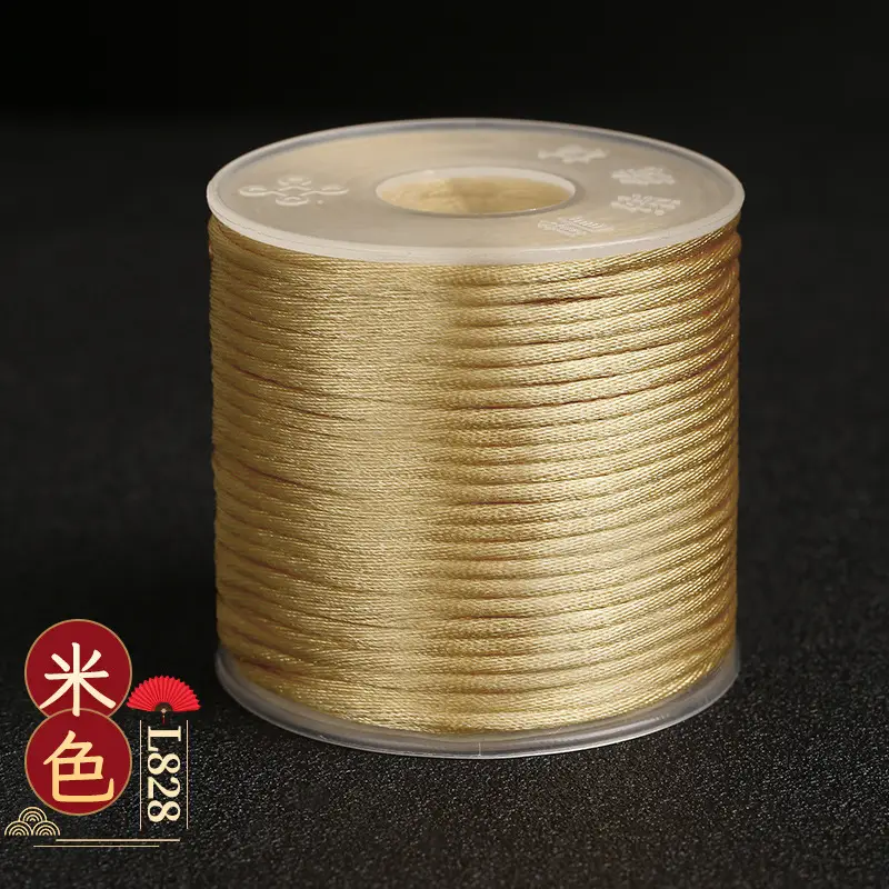 29 Color Korean Silk Dragon Knot Braided Rope