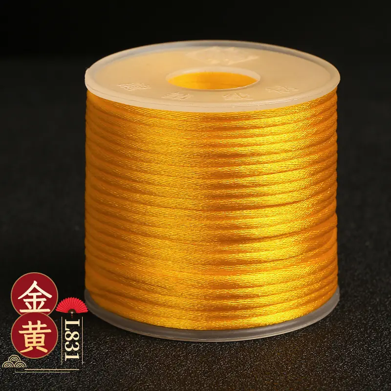 29 Color Korean Silk Dragon Knot Braided Rope