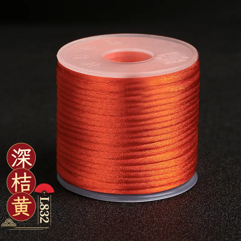 29 Color Korean Silk Dragon Knot Braided Rope