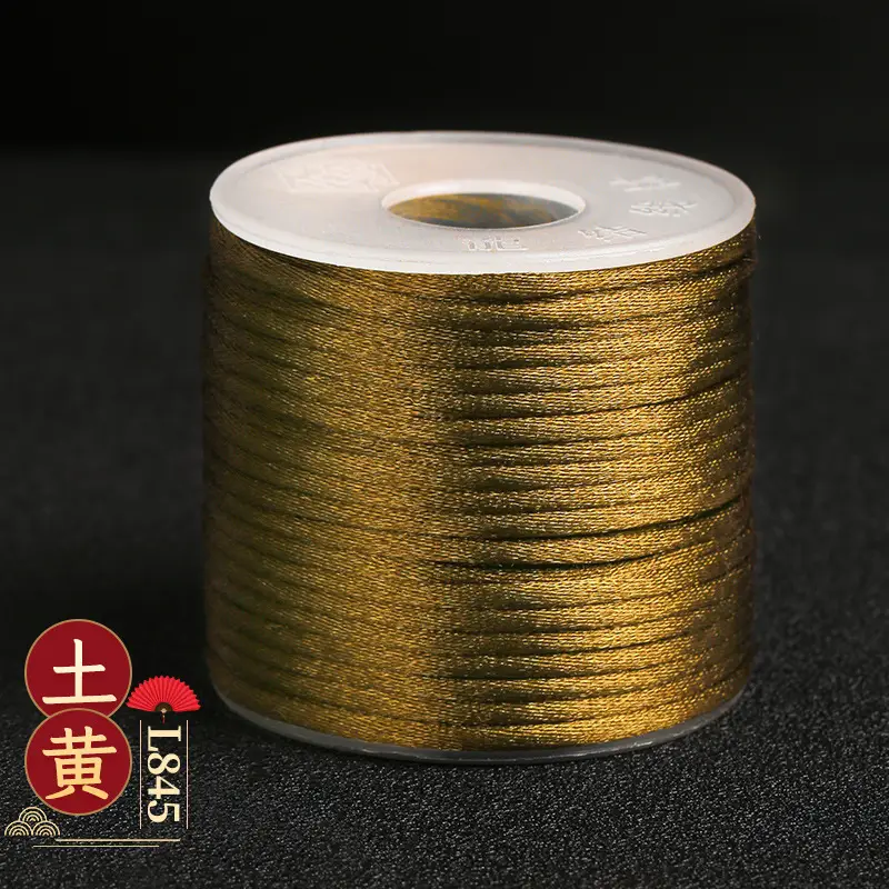 29 Color Korean Silk Dragon Knot Braided Rope