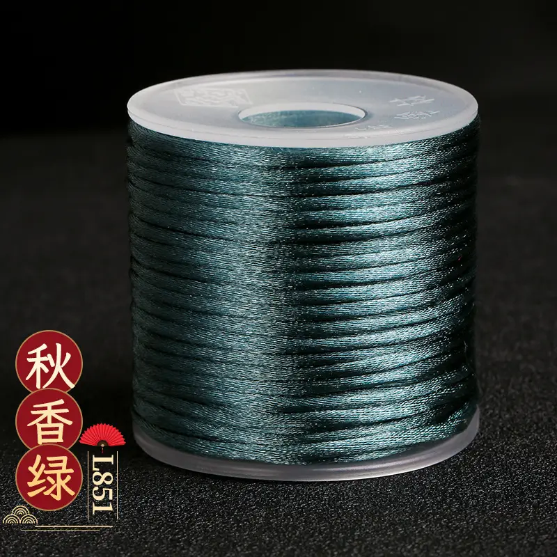 29 Color Korean Silk Dragon Knot Braided Rope