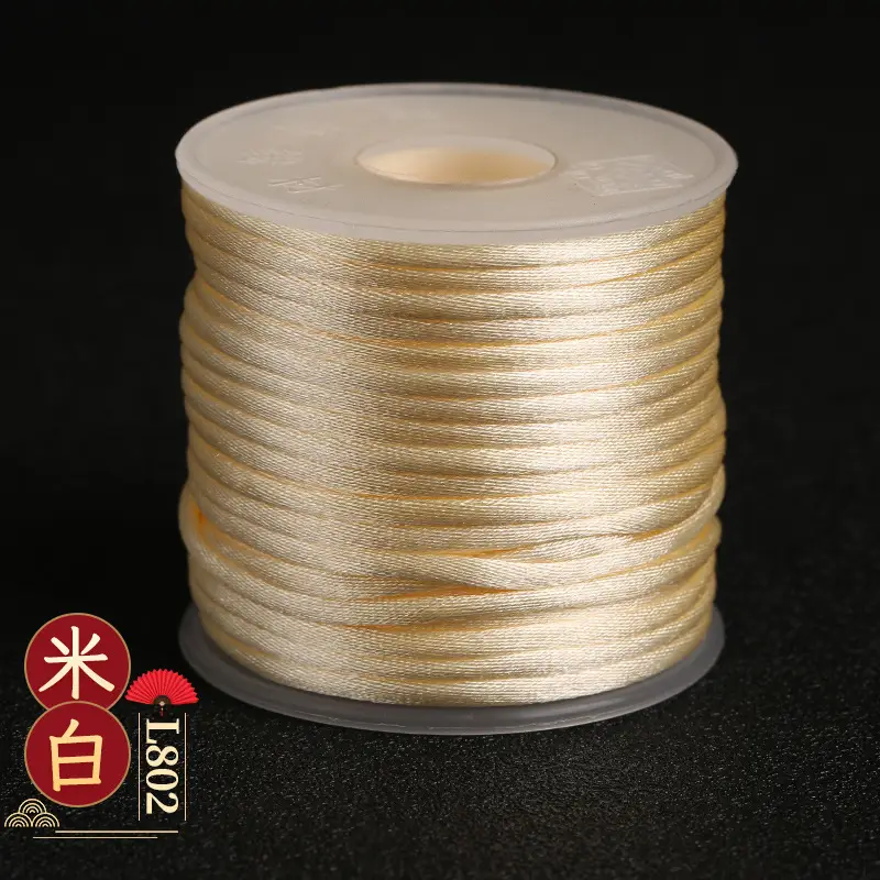 29 Color Korean Silk Dragon Knot Braided Rope