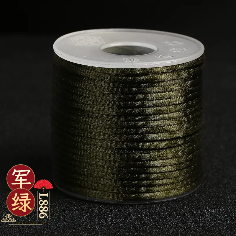 29 Color Korean Silk Dragon Knot Braided Rope