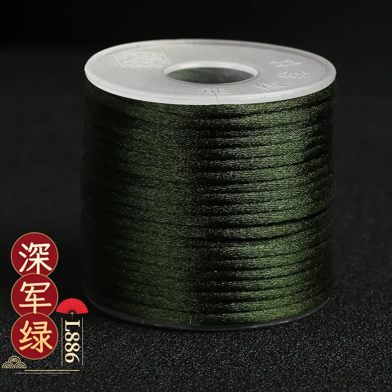 29 Color Korean Silk Dragon Knot Braided Rope