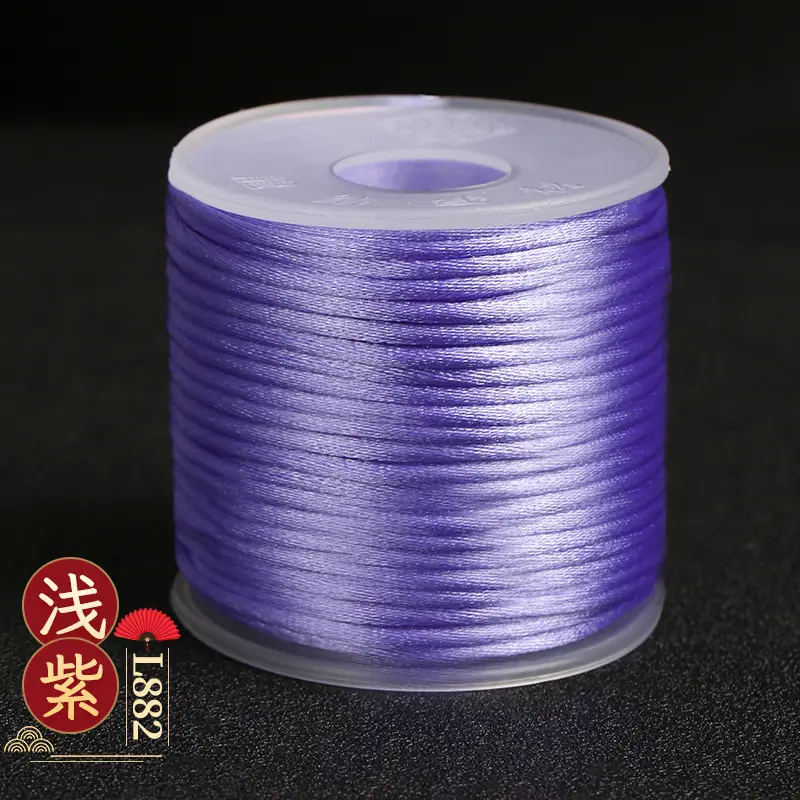 29 Color Korean Silk Dragon Knot Braided Rope