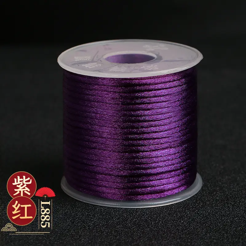 29 Color Korean Silk Dragon Knot Braided Rope