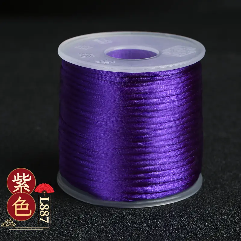 29 Color Korean Silk Dragon Knot Braided Rope