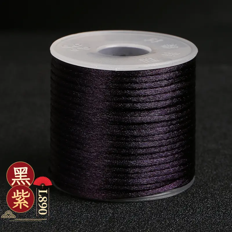 29 Color Korean Silk Dragon Knot Braided Rope