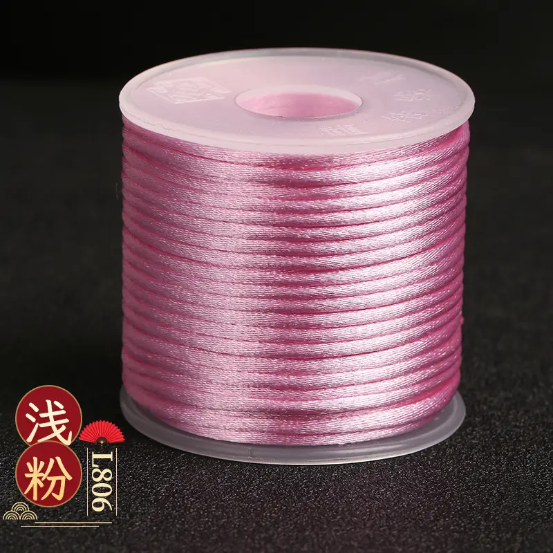 29 Color Korean Silk Dragon Knot Braided Rope