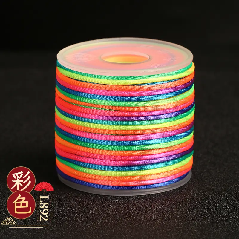 29 Color Korean Silk Dragon Knot Braided Rope