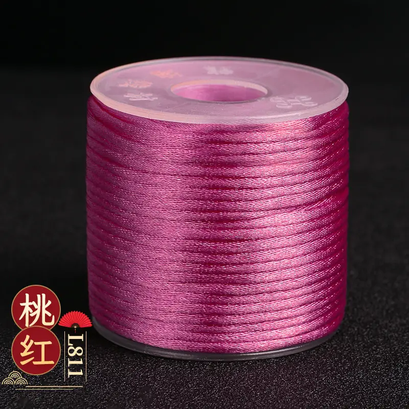 29 Color Korean Silk Dragon Knot Braided Rope