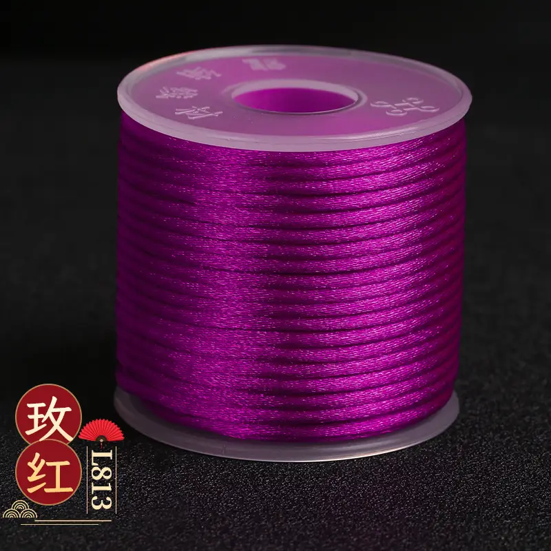 29 Color Korean Silk Dragon Knot Braided Rope