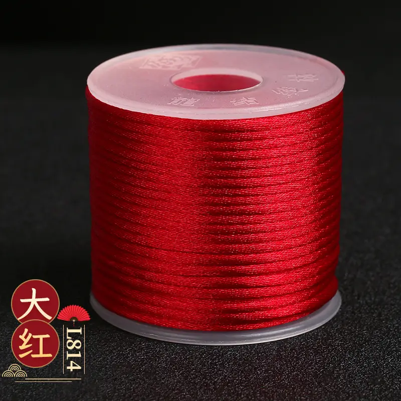 29 Color Korean Silk Dragon Knot Braided Rope
