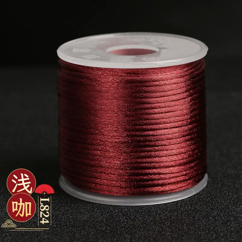 29 Color Korean Silk Dragon Knot Braided Rope