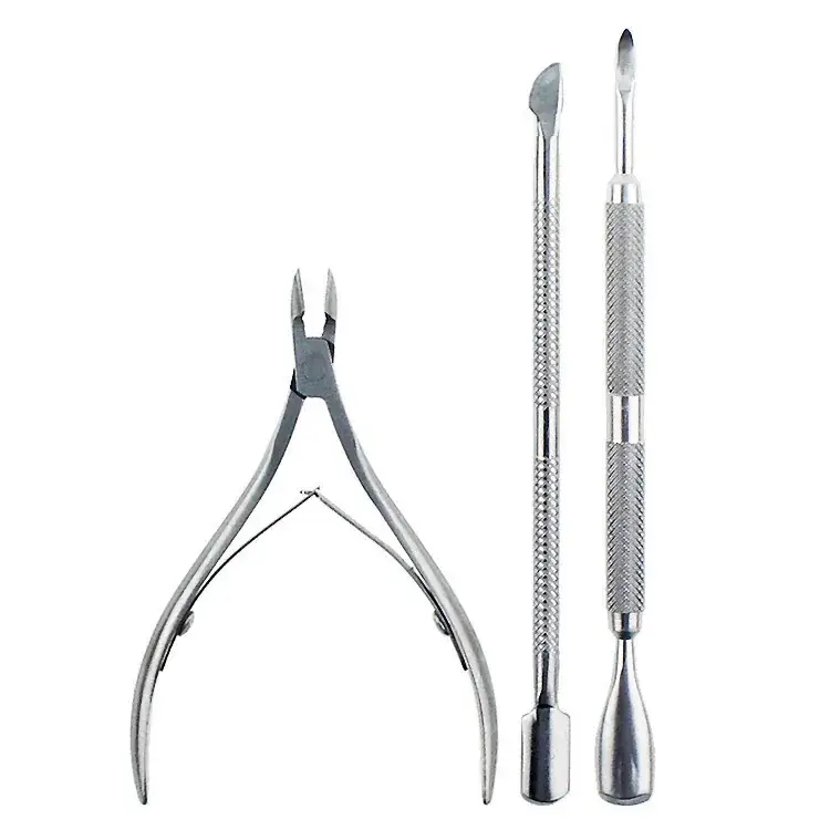 Stainless Steel Nail Cutters & Dead Skin Remover Set
