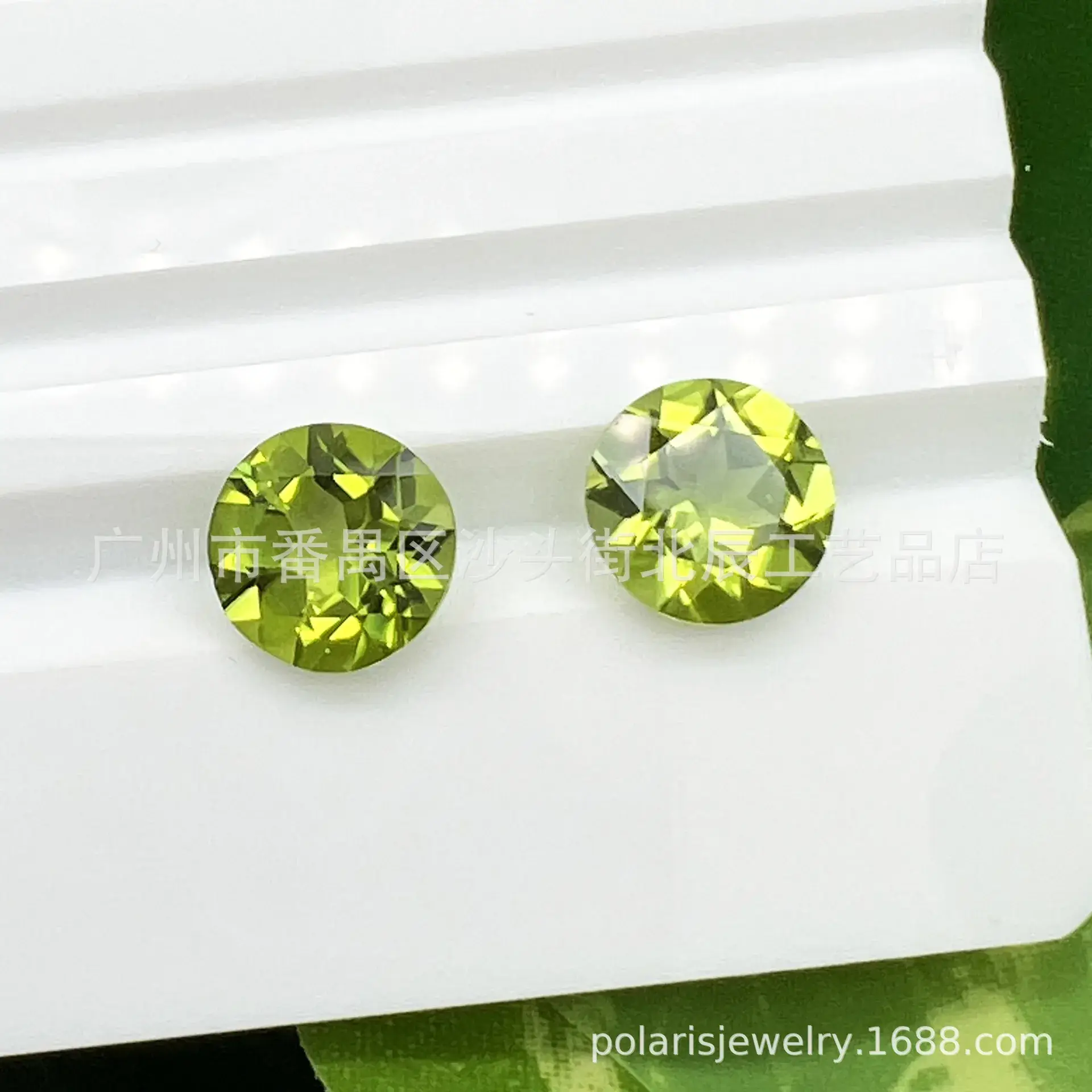 Natural Peridot Green Stone 1.0Mm-9.0Mm