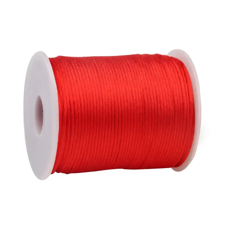 Blue 6-Wire Braided Rope for Jewelry & Home Use