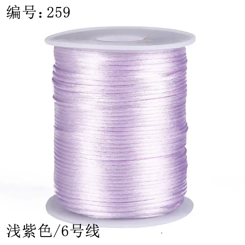 Blue 6-Wire Braided Rope for Jewelry & Home Use