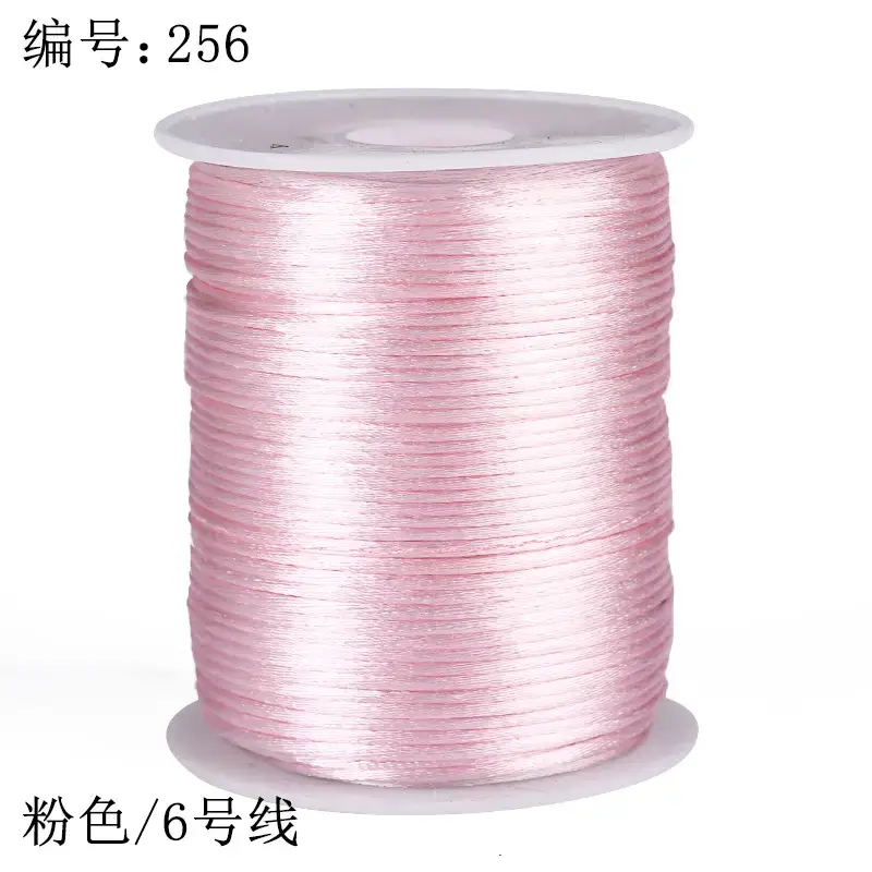 Blue 6-Wire Braided Rope for Jewelry & Home Use