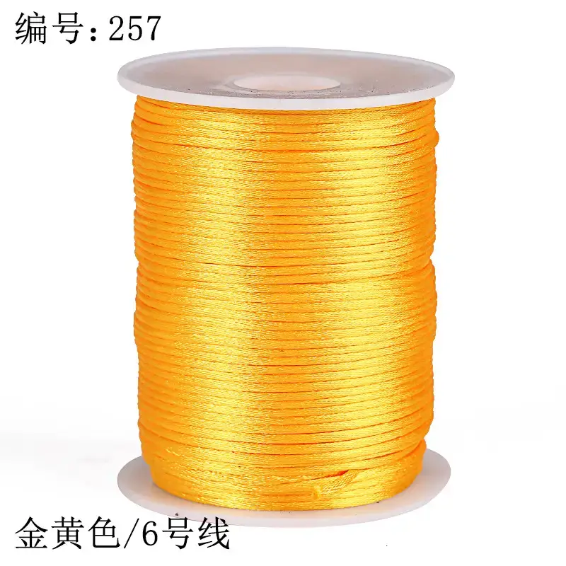 Blue 6-Wire Braided Rope for Jewelry & Home Use