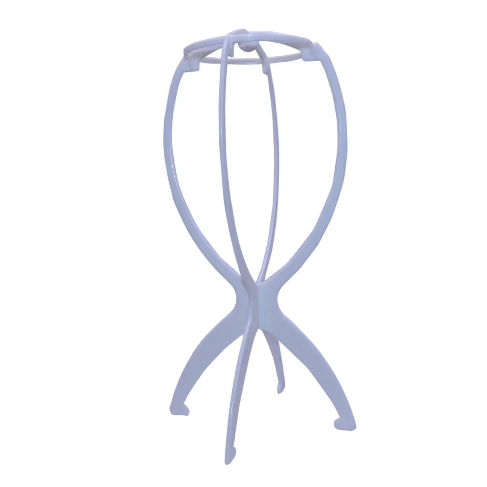 Pink Adjustable Wig Stand for Wigs