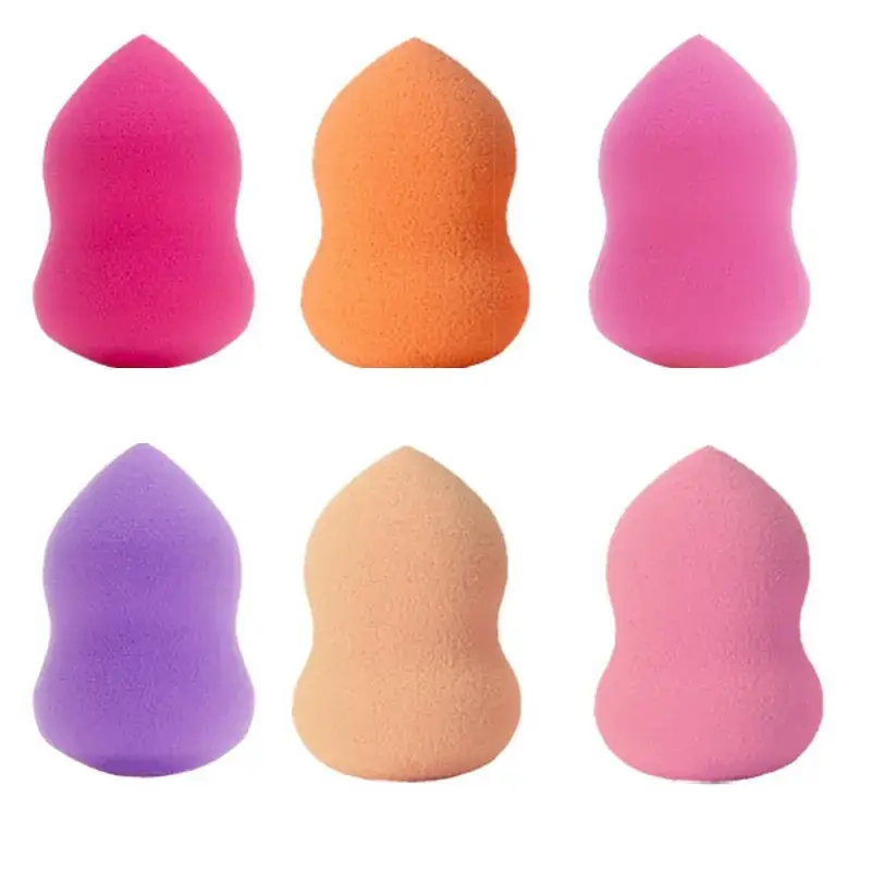 Blue Gourd Sponge Powder Puff Water Drops Makeup Cotton Slant Puff