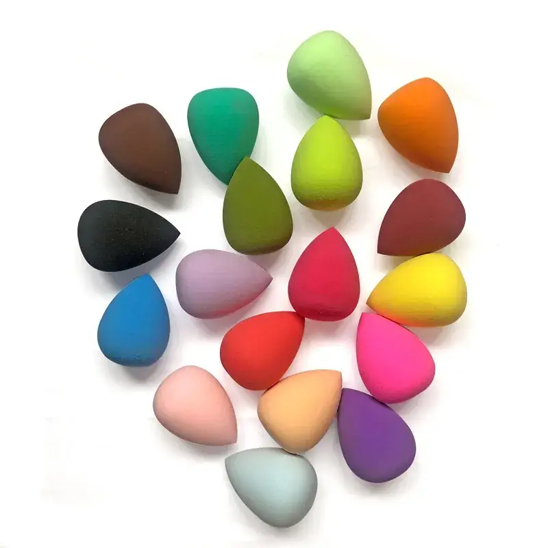 Blue Gourd Sponge Powder Puff Water Drops Makeup Cotton Slant Puff - Image 7
