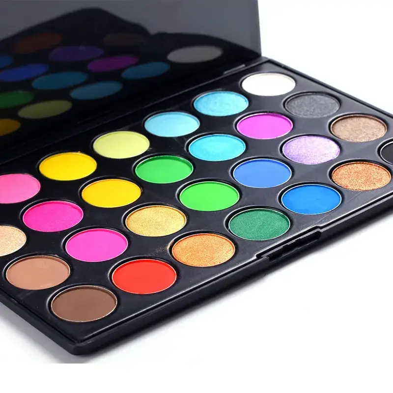 28 Color Matte Pearlescent Eye Shadow Makeup Palette - Image 6