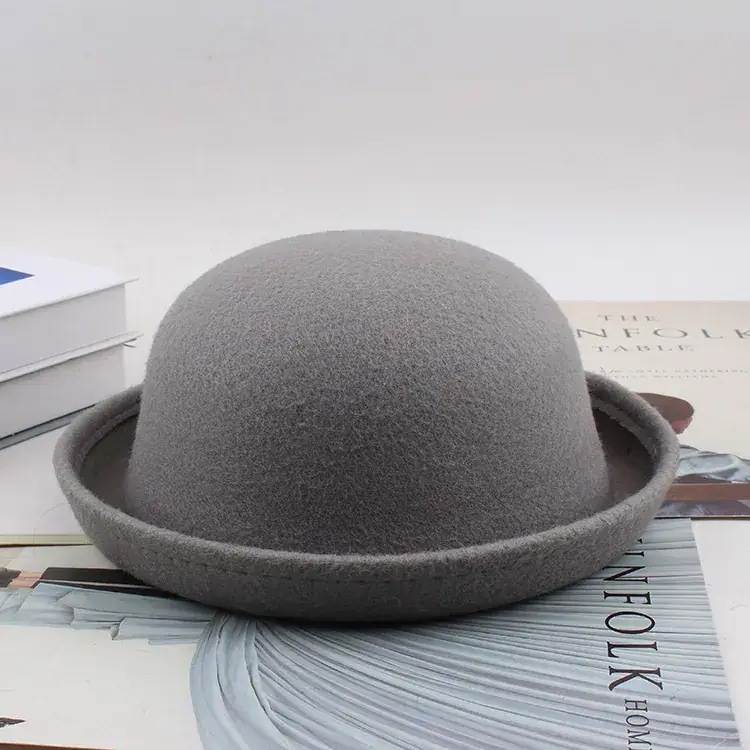 Red Wool Top Hat for Men Women Winter - Image 7