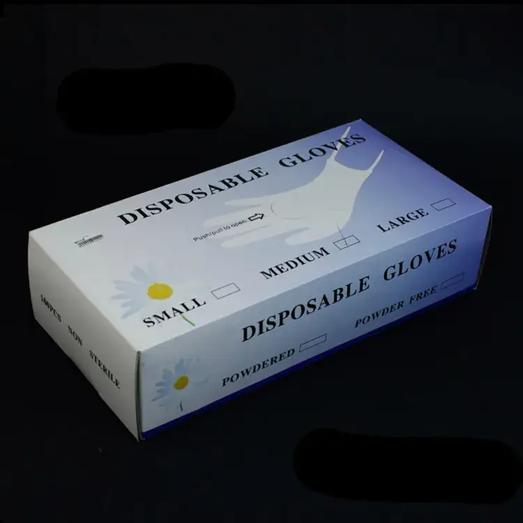 Disposable PVC Nail Gloves 50 Pcs Beauty Hairdressing