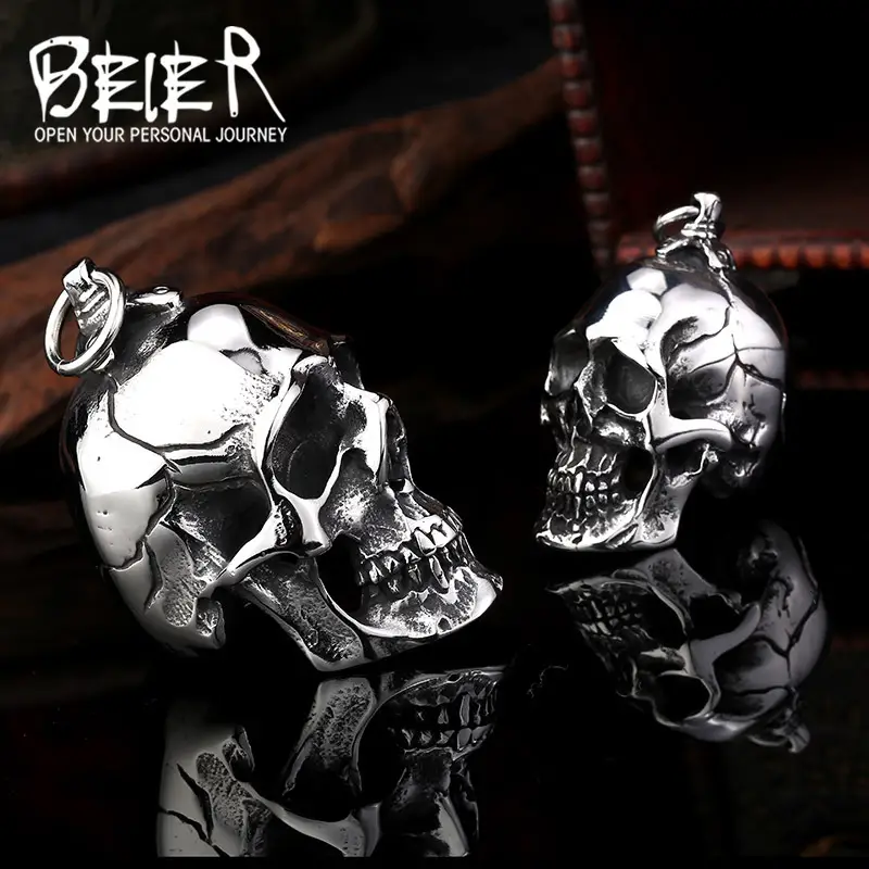 Skull Pendant Set for Men Domineering Style - Image 4